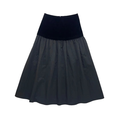 Elle Oh Elle Teens Black with Velvet Veronica Skirt