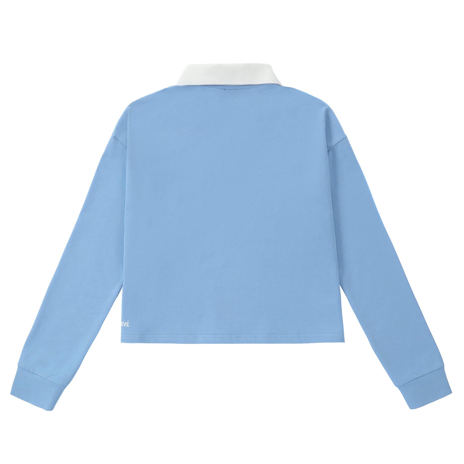 Eleve Blue Cropped Polo
