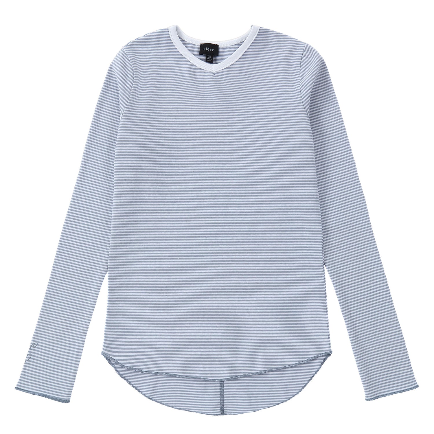 Eleve Blue &amp; White Striped T-Shirt