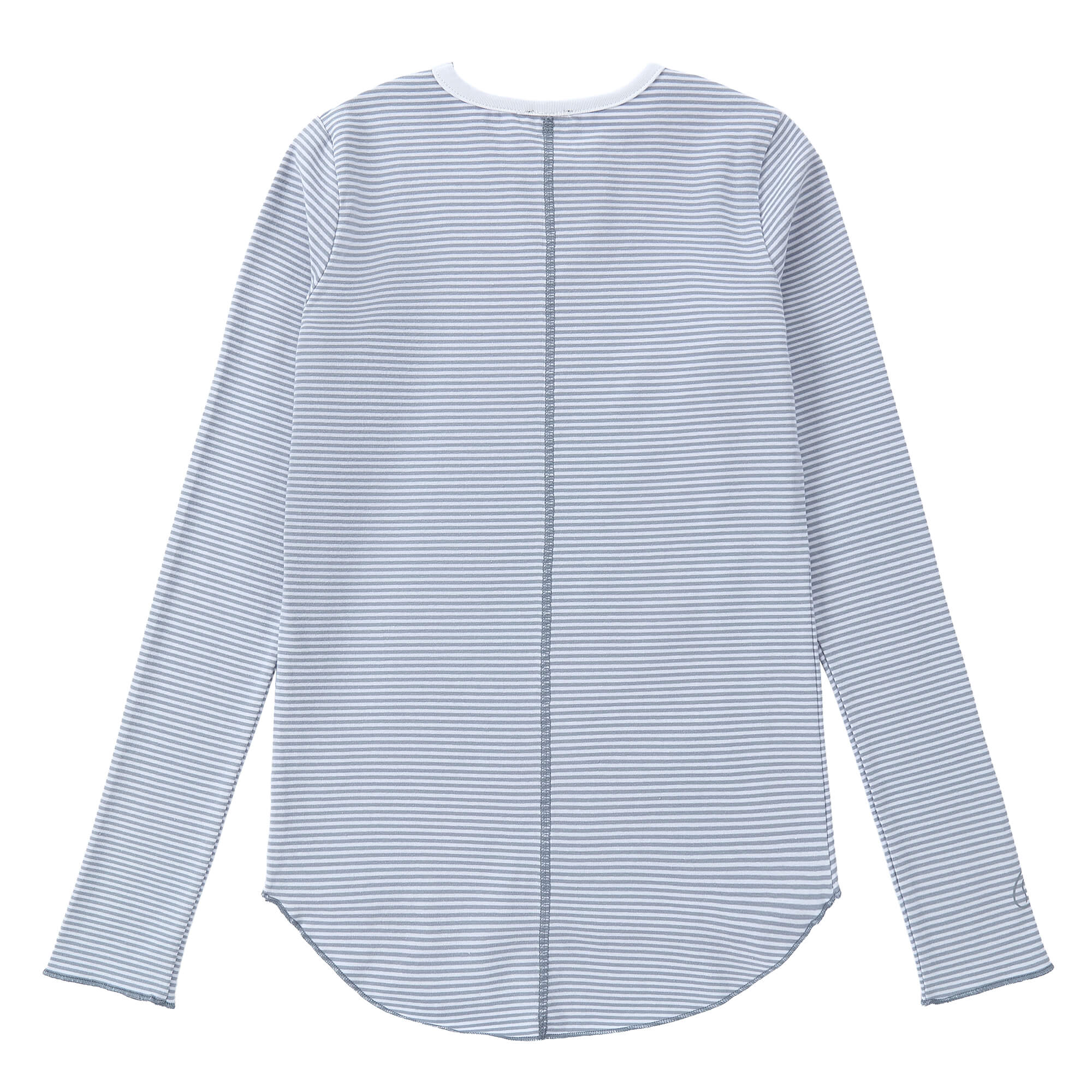 Eleve Blue &amp; White Striped T-Shirt