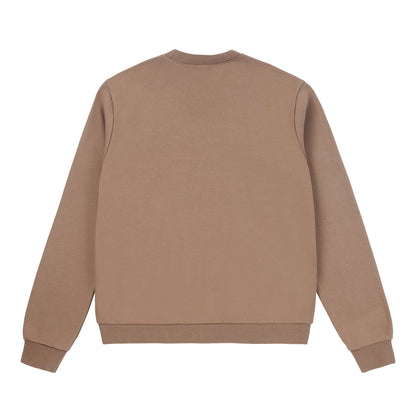 Eleve Teens Camel V Neck Sweatshirt