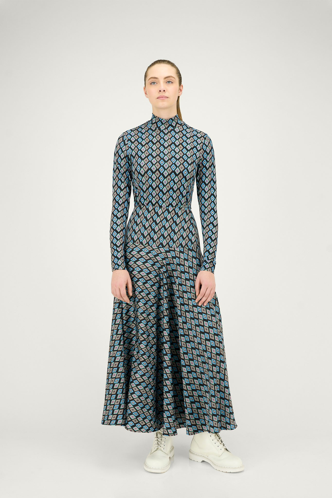 Elle Oh Elle Teens Colette Skirt with Colored Shapes