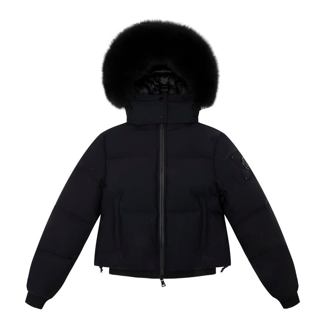 Ellabee Black Valentine Premium Down Bomber