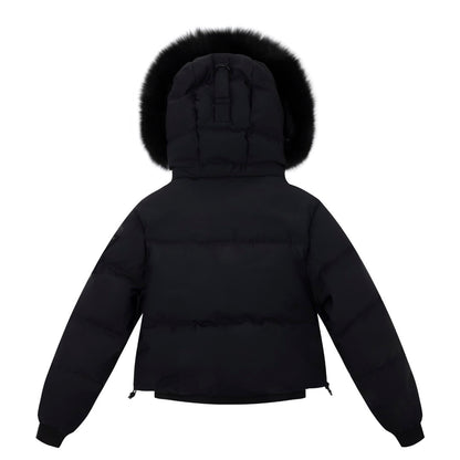 Ellabee Black Valentine Premium Down Bomber