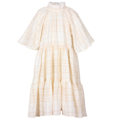 Jessie and James Cream Flute Dress
