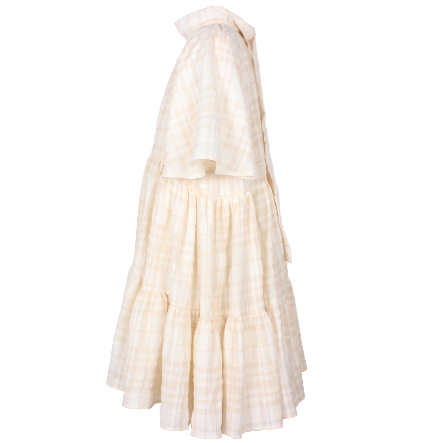 Jessie and James Cream Flute Dress