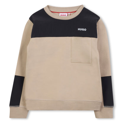 Hugo  Beige/Black Sweatshirt