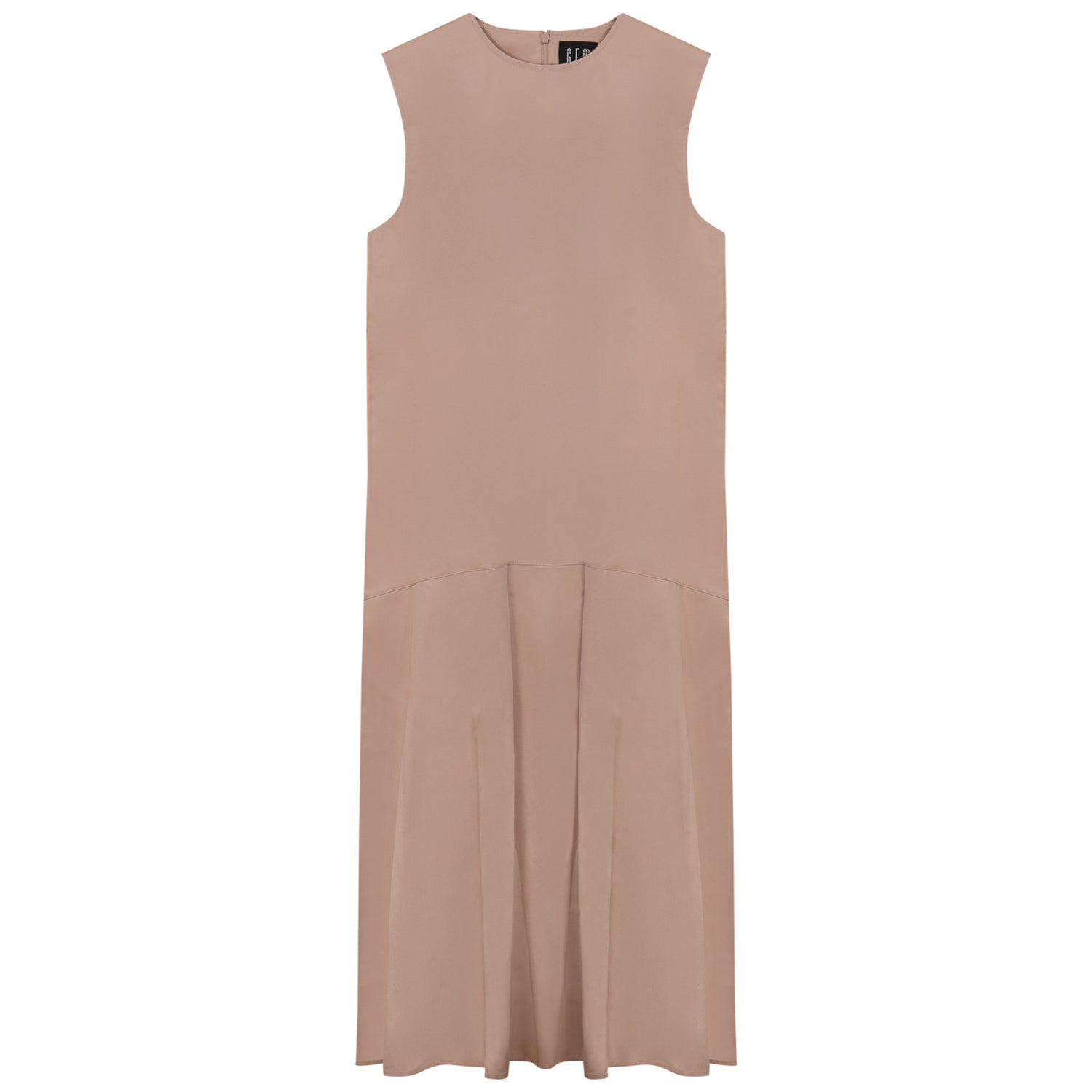 Gem Cameo Rose A-Line Dress
