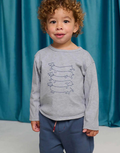 Gingersnaps Baby Gray Gianni Tee