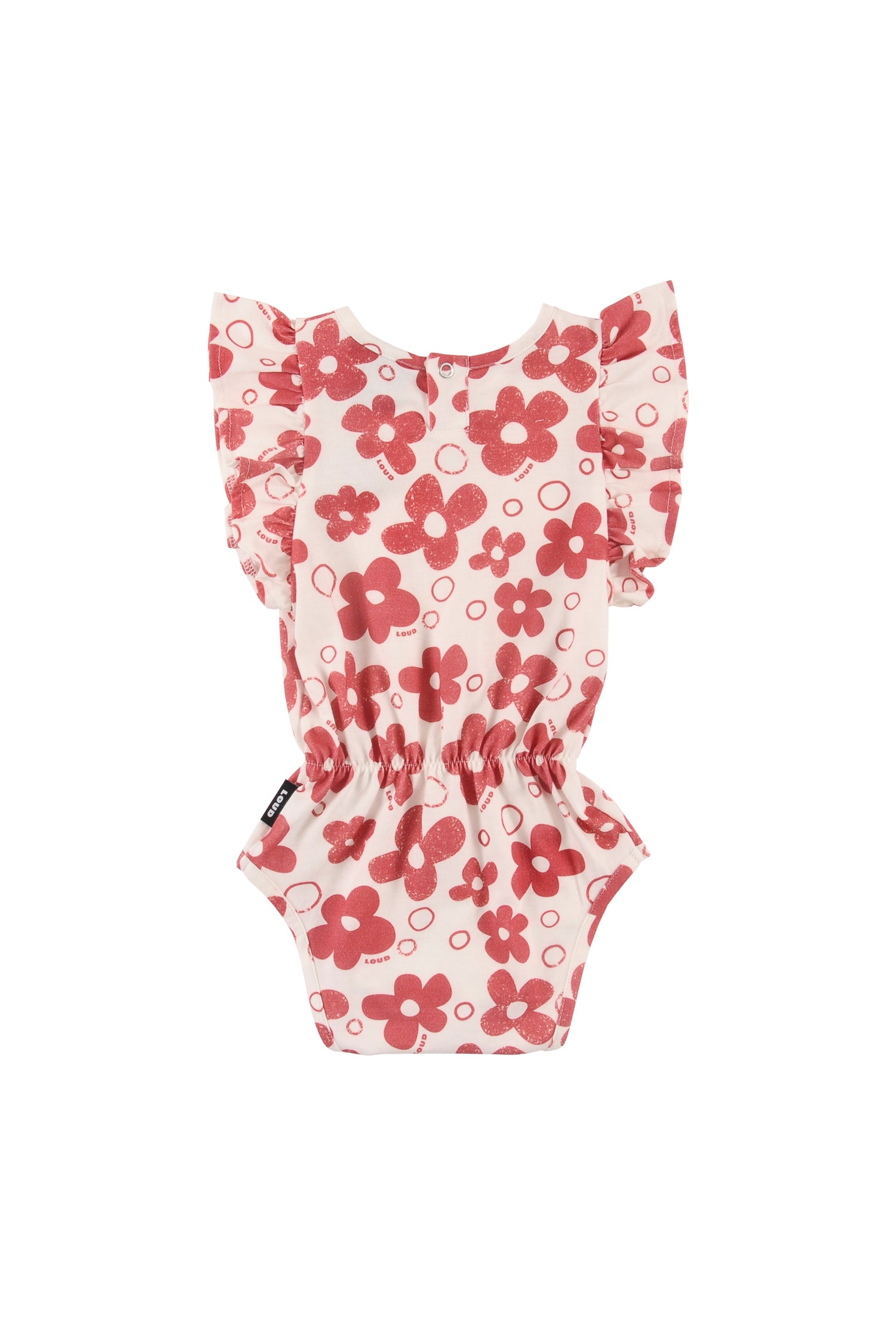 Loud Ruffle Baby Girl Romper