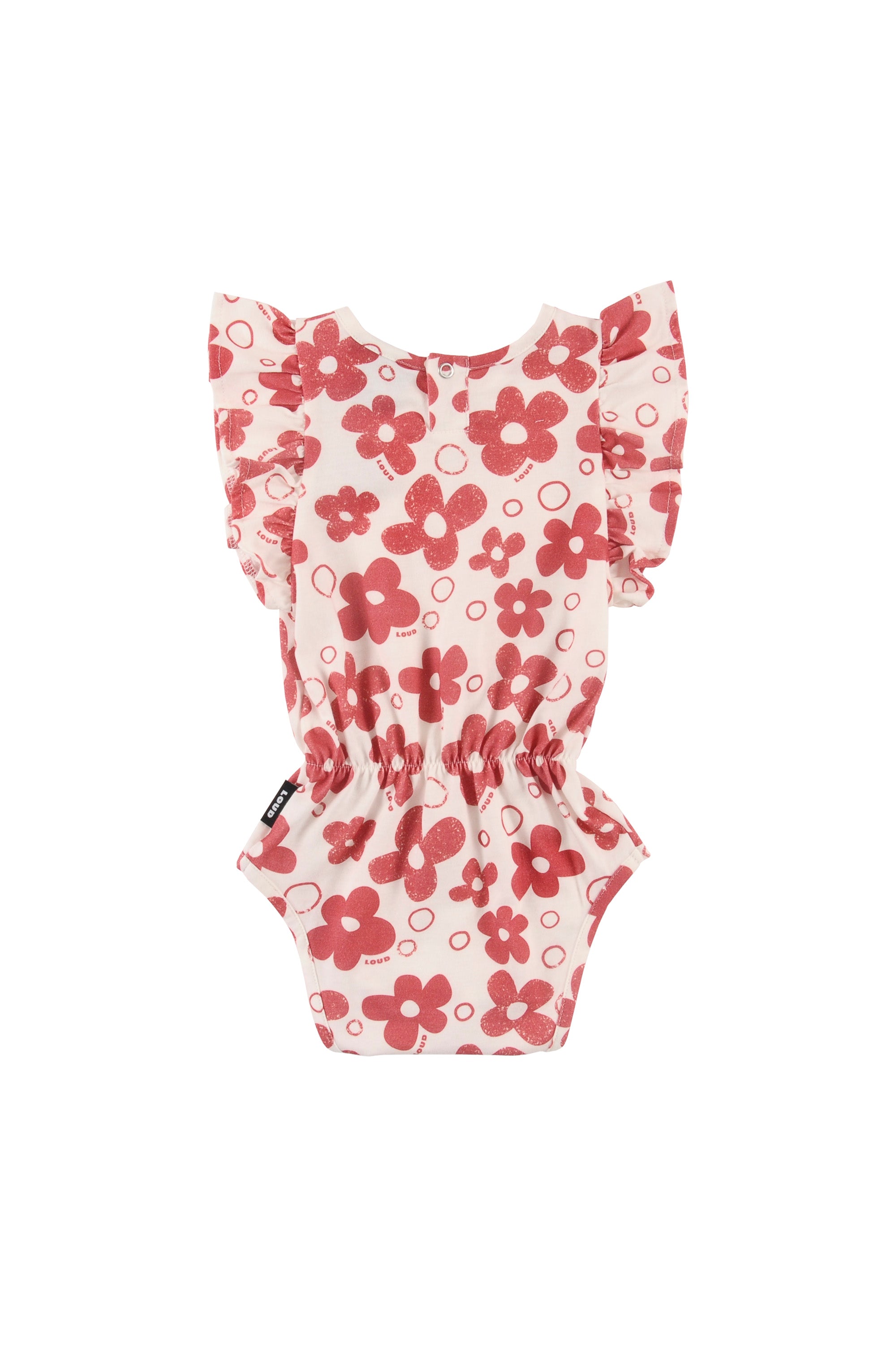 Loud Ruffle Baby Girl Romper