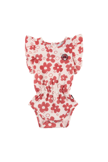 Loud Ruffle Baby Girl Romper