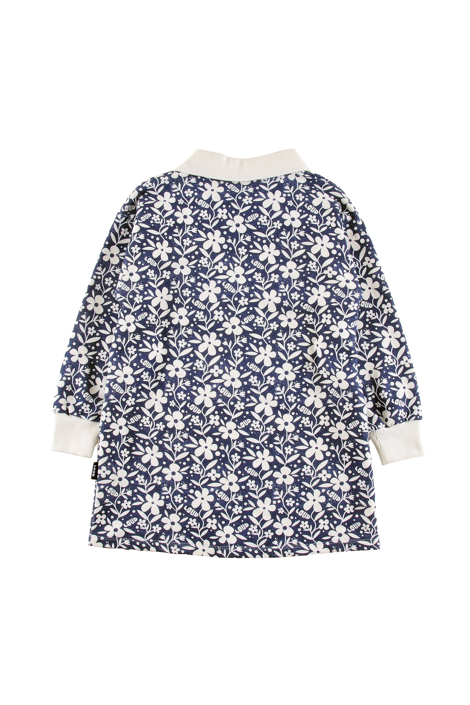 Loud Girls Alps Flower AOP Polo Dress