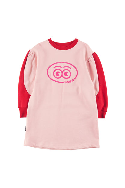 Loud Girls Refuge Orchid Pink Red Dress