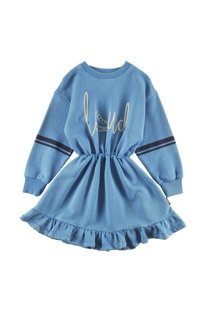 Loud Girls Apres Malibu Blue Dress