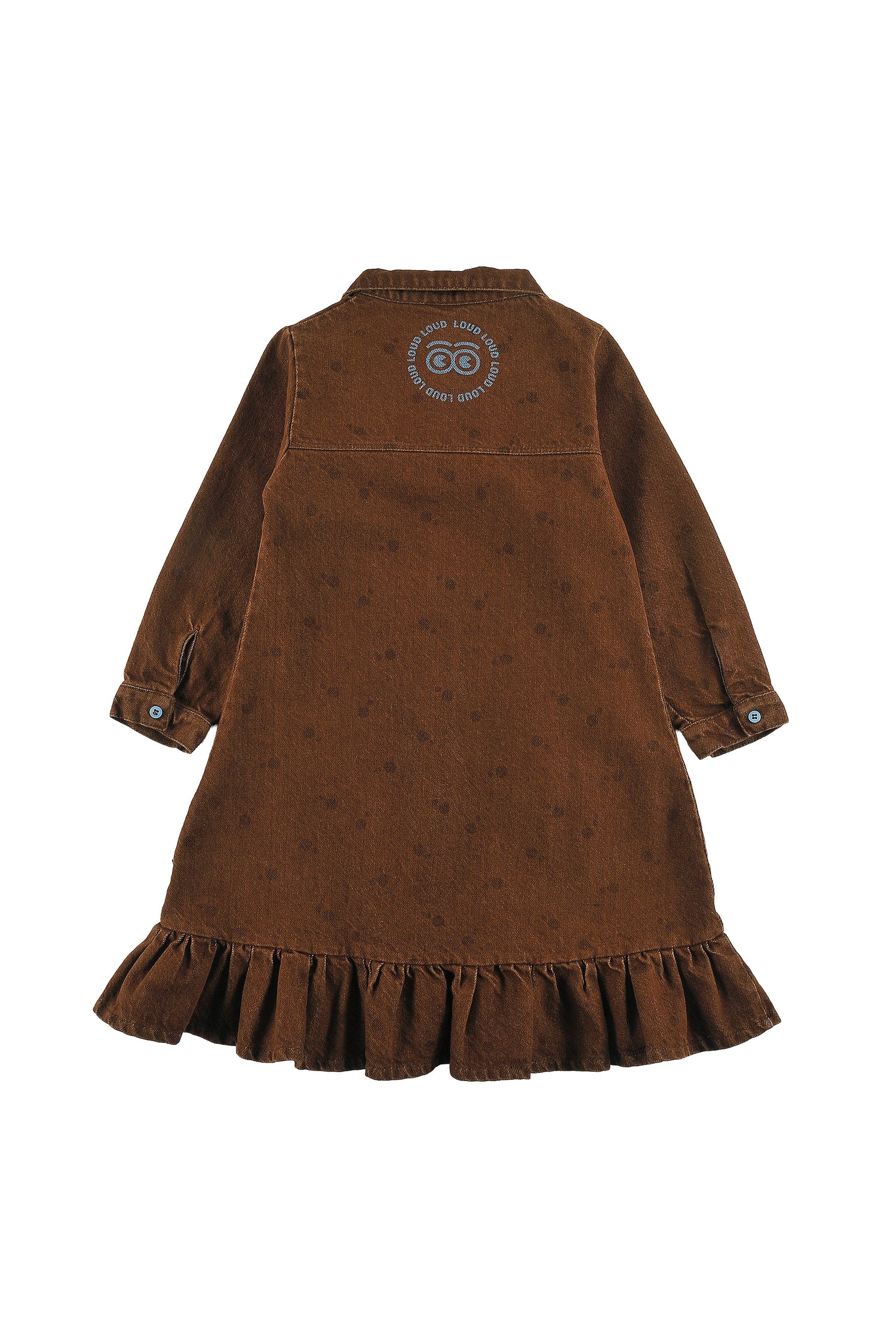 Loud Girls Speed Choco Polkadot Dress