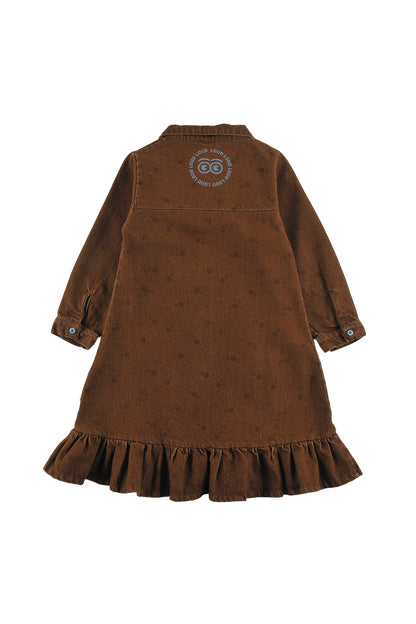 Loud Girls Speed Choco Polkadot Dress