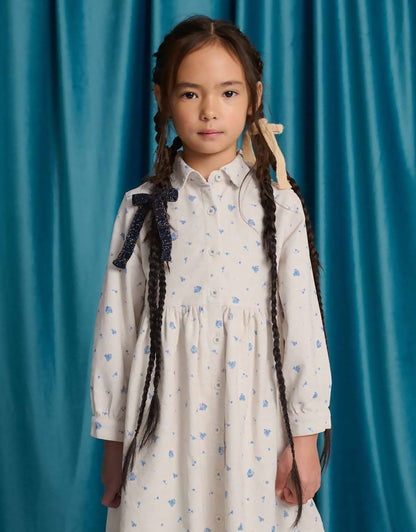 Gingersnaps Girls Off-White Cornelia Shirt Dress