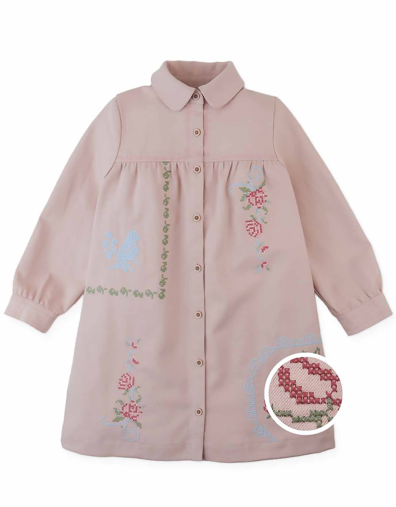 Gingersnaps Girls Pink Minerva Shift Dress