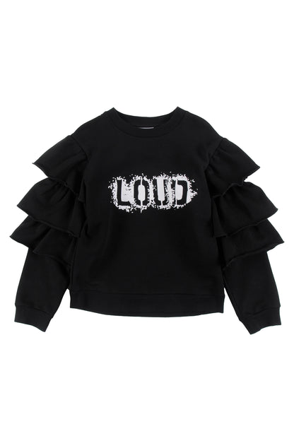 Loud Apparel Black Warm Sweatshirt