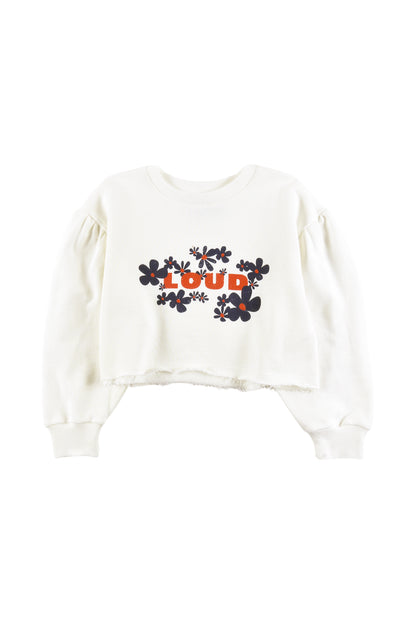 Loud Girls Nature Off White Sweater