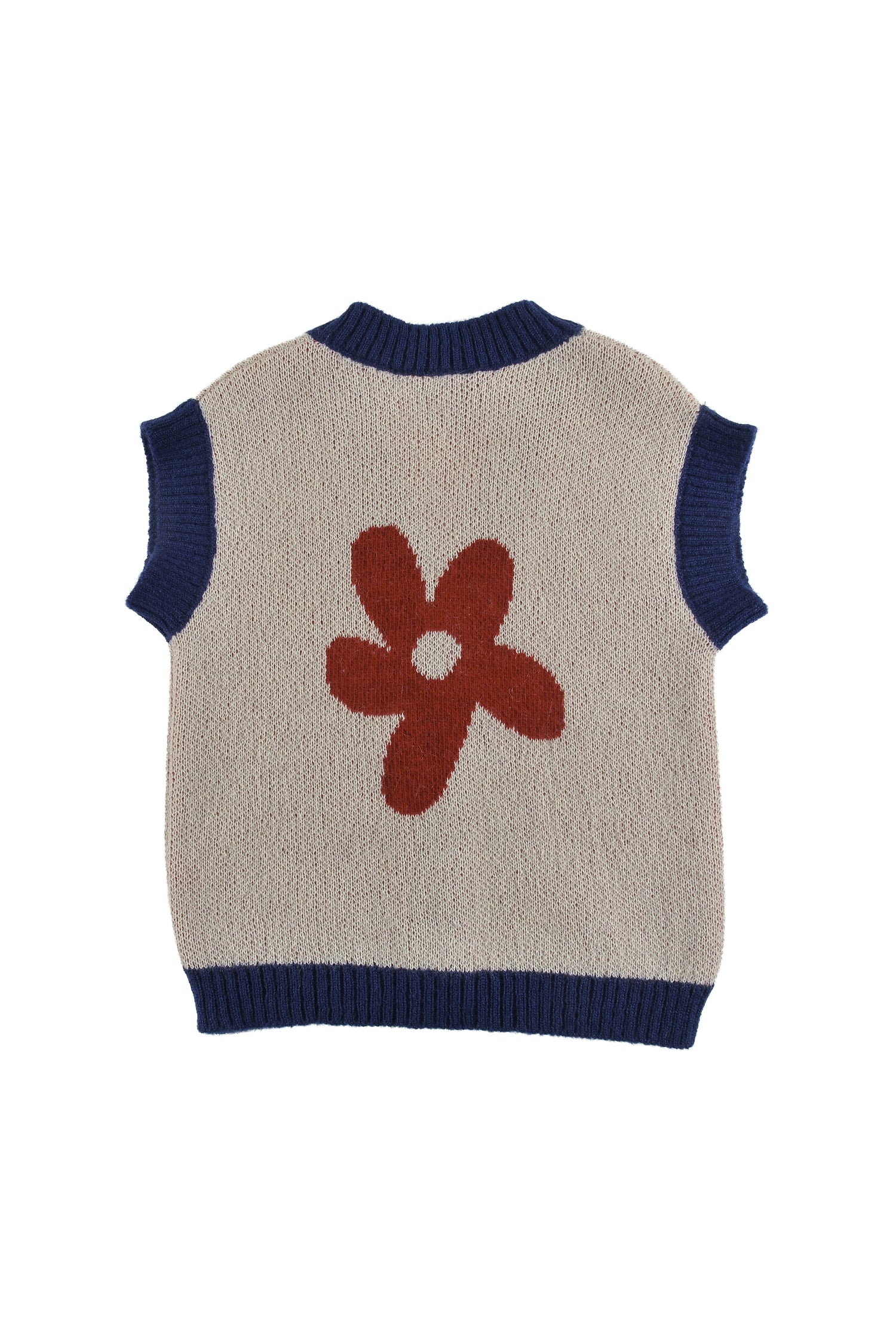 Loud Girls Chamonix Sand Red Navy Vest