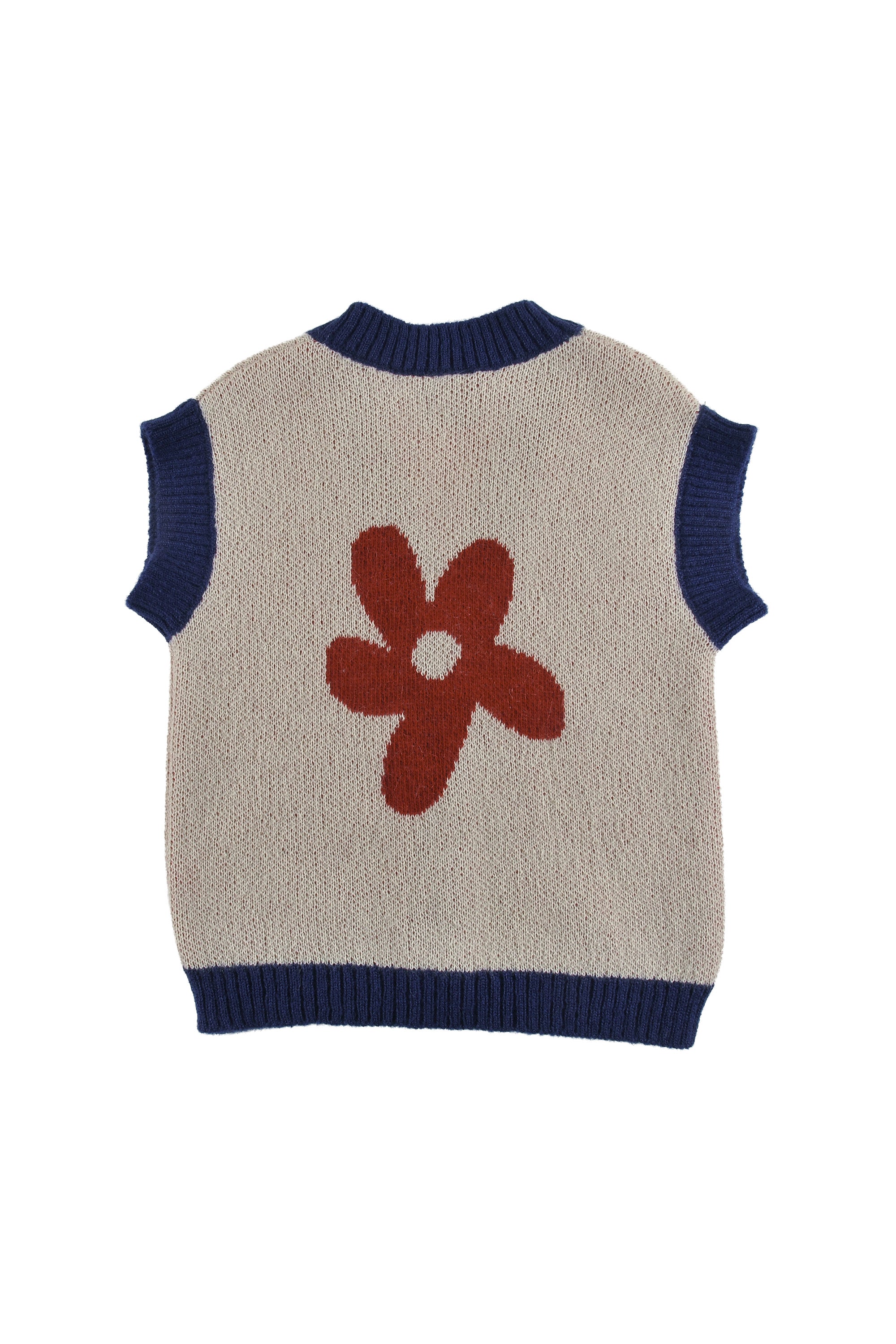 Loud Girls Chamonix Sand Red Navy Vest