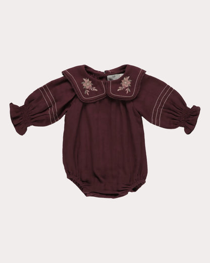 Early Sunday Baby Plum Gladys Bubble Romper 2