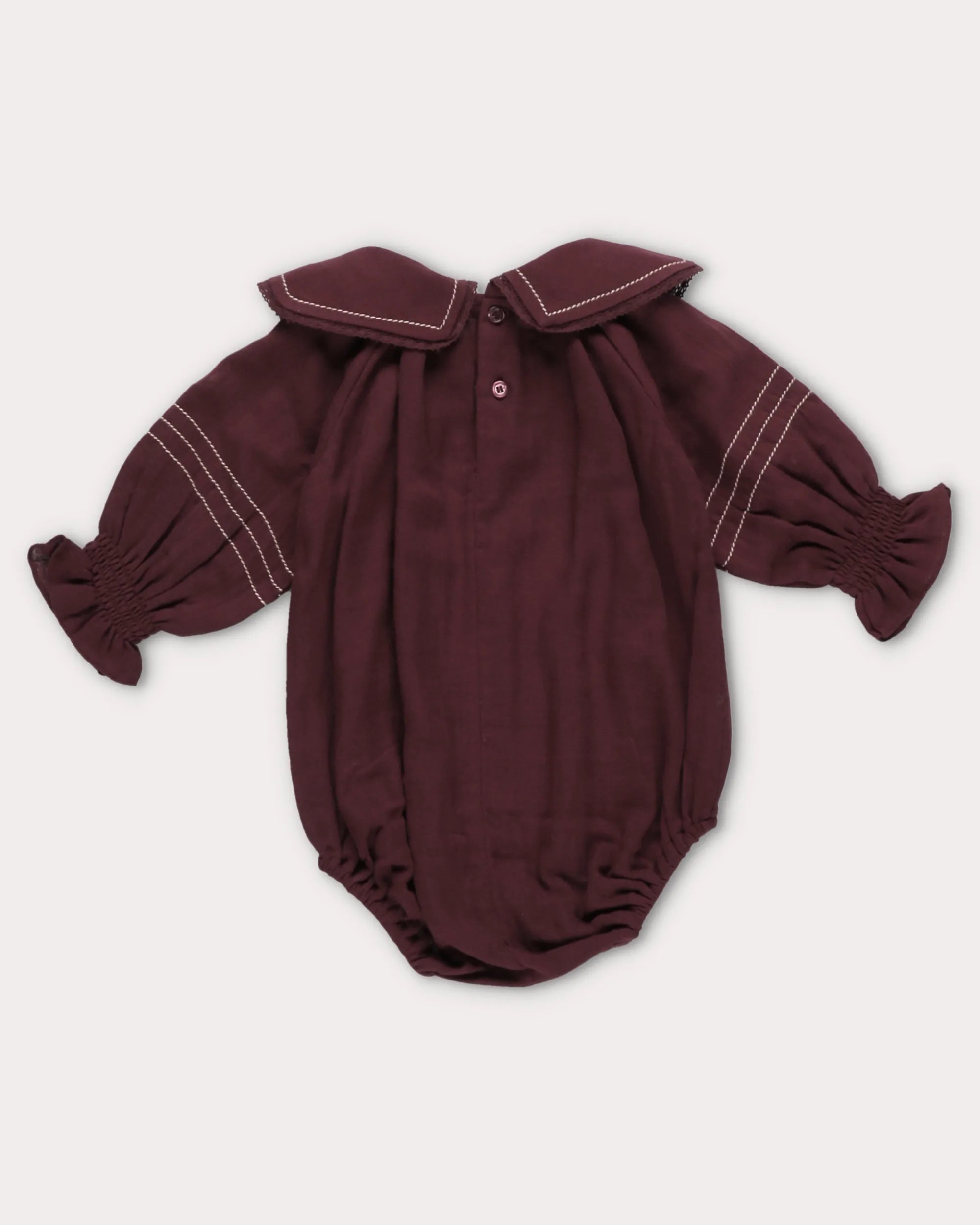 Early Sunday Baby Plum Gladys Bubble Romper 2