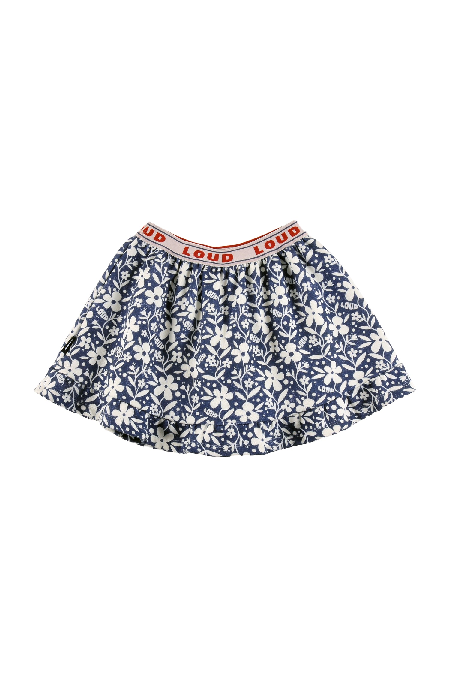 Loud Girls Lodge Flower AOP Mini Skirt