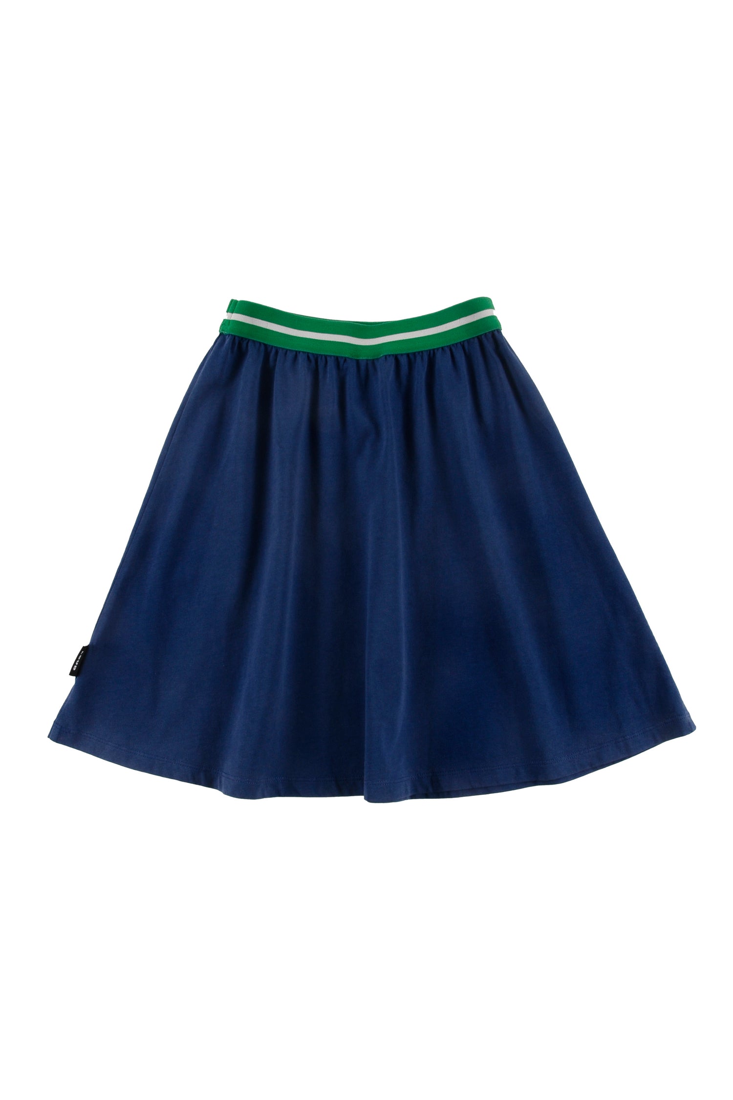 Loud Stripe Elastic Waist Skirt