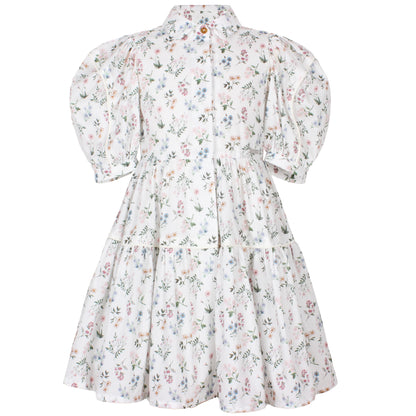 Jessie and James Flower Print Gistening Dress