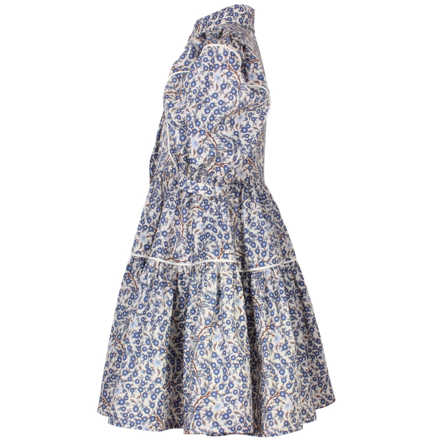 Jessie and James Ditsy Blue Glistening Dress