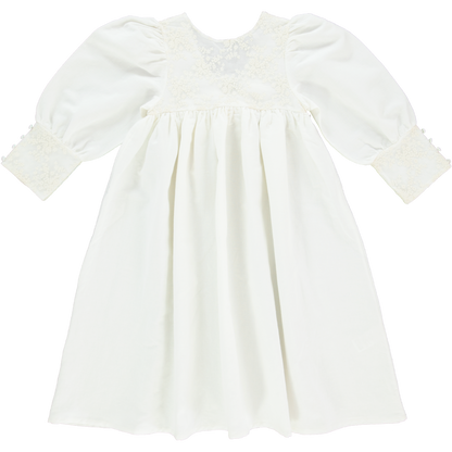 Bebe Organic White Exclusive Grace Dress