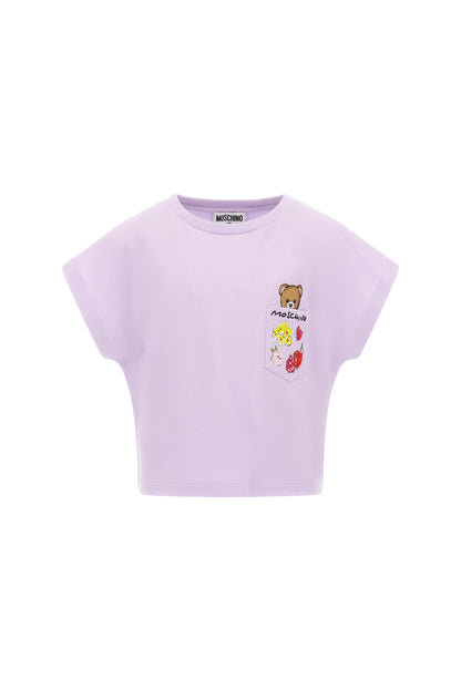 Moschino Pastel Lilac T-Shirt