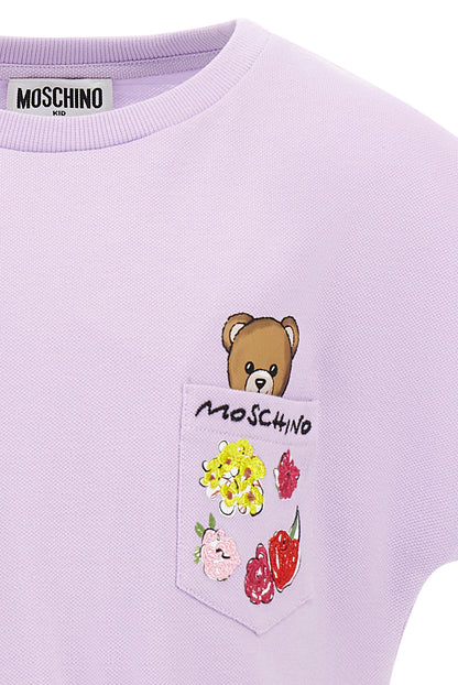 Moschino Pastel Lilac T-Shirt