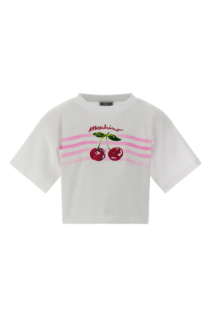 Moschino Blanco Ottico T-Shirt
