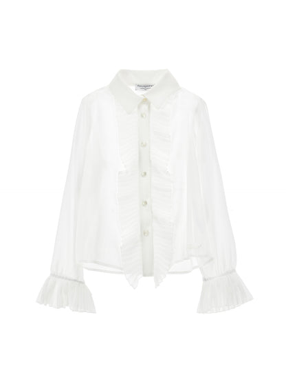 Philosophy White Button Down Shirt