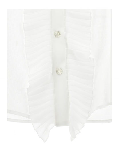 Philosophy White Button Down Shirt