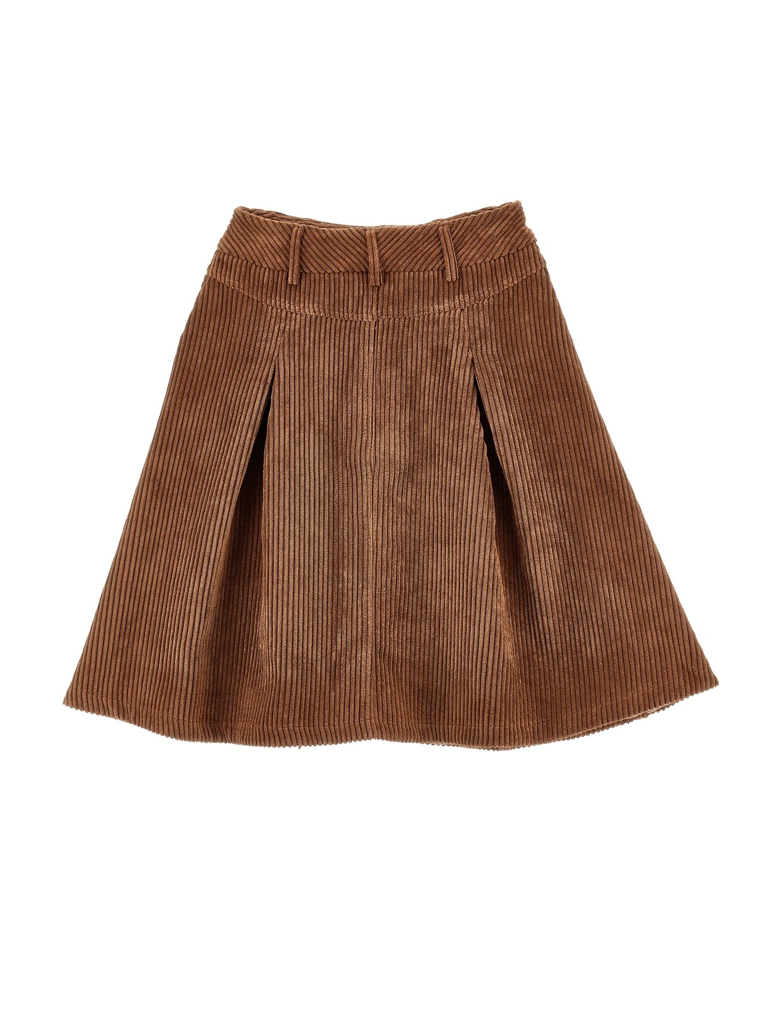Philosophy Girls Caramello Midi Cord Skirt
