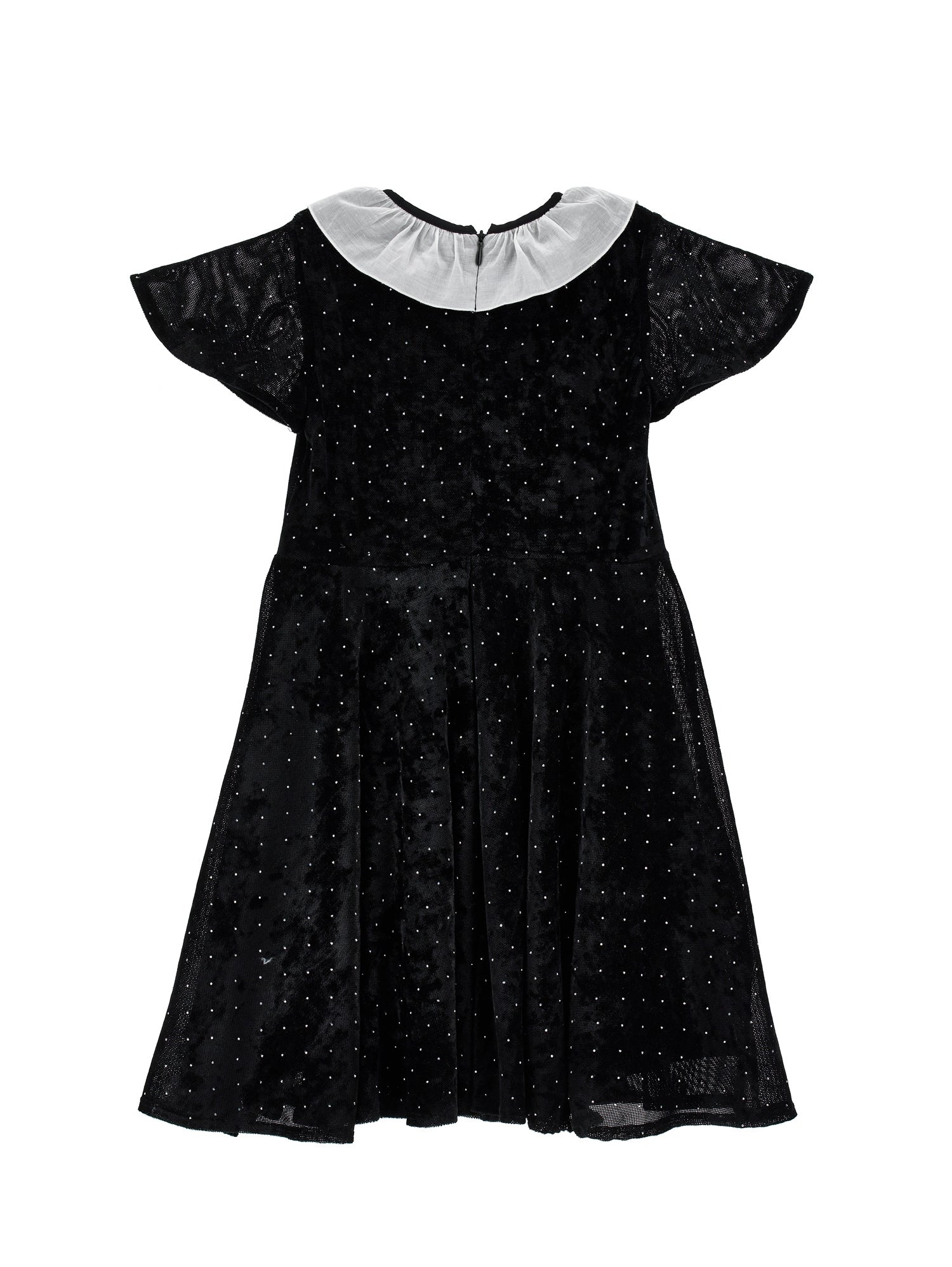 Philosophy Girls Black Velvet Dress
