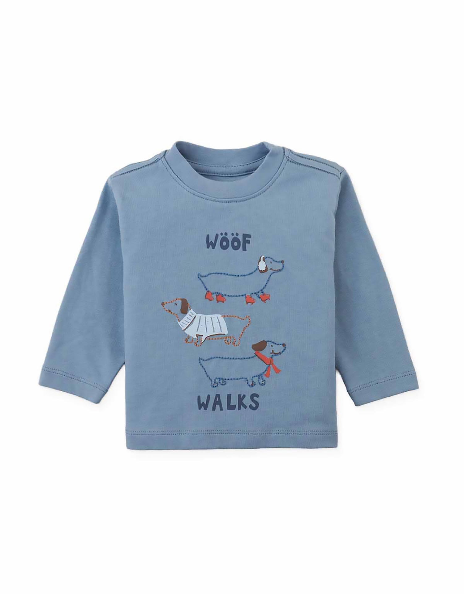Gingersnaps Baby Blue Myron Graphic Tee
