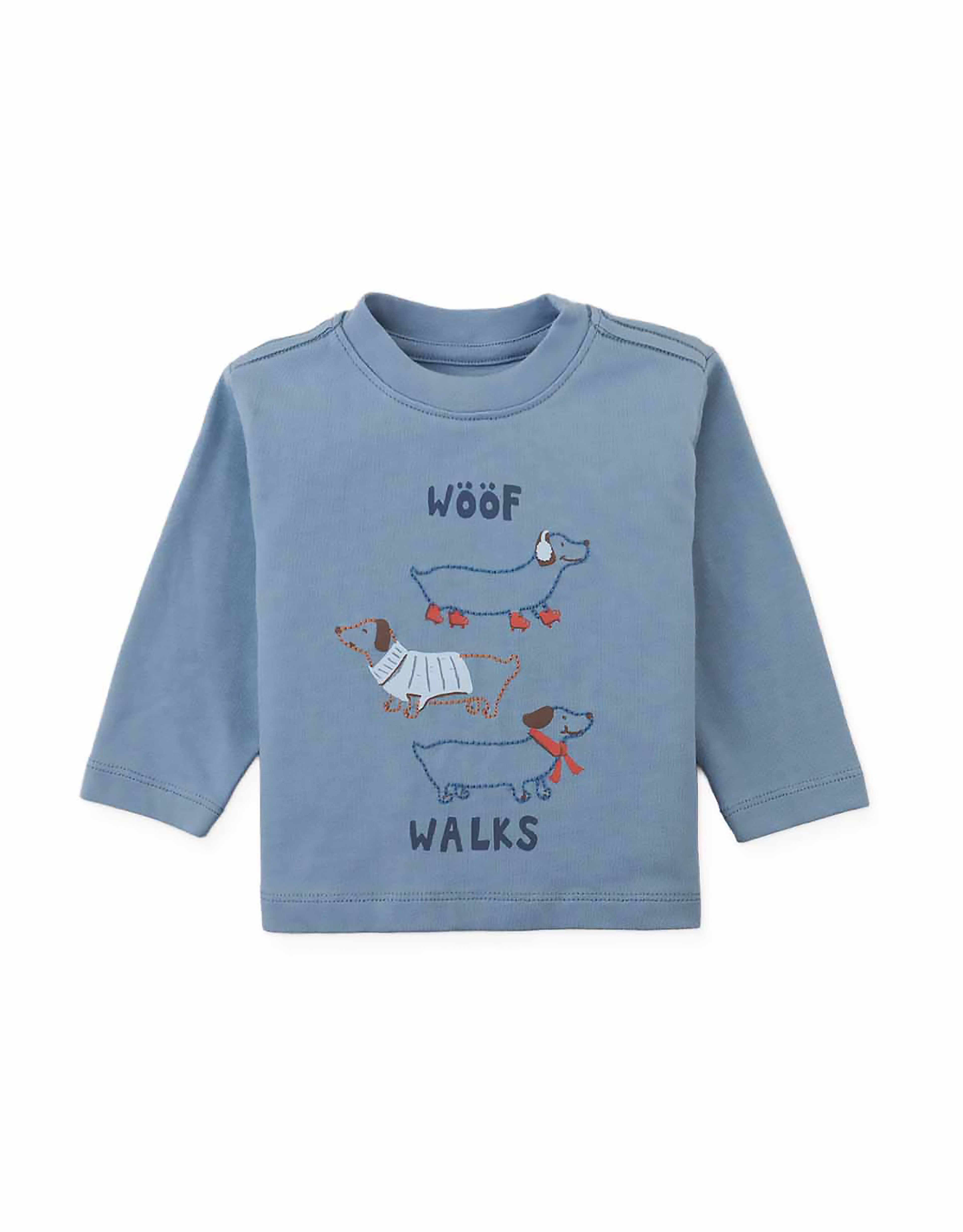 Gingersnaps Baby Blue Myron Graphic Tee