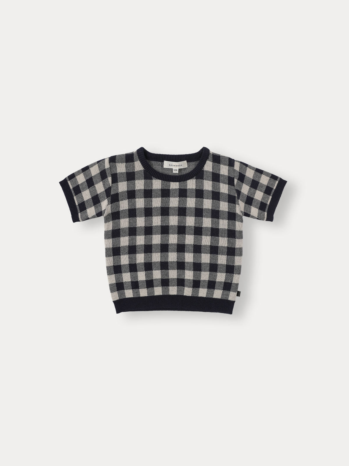 Bene Bene Baby Bene Check Half Knit
