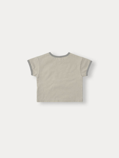 Bene Bene Baby Ecru Marine Lining Half T-Shirt