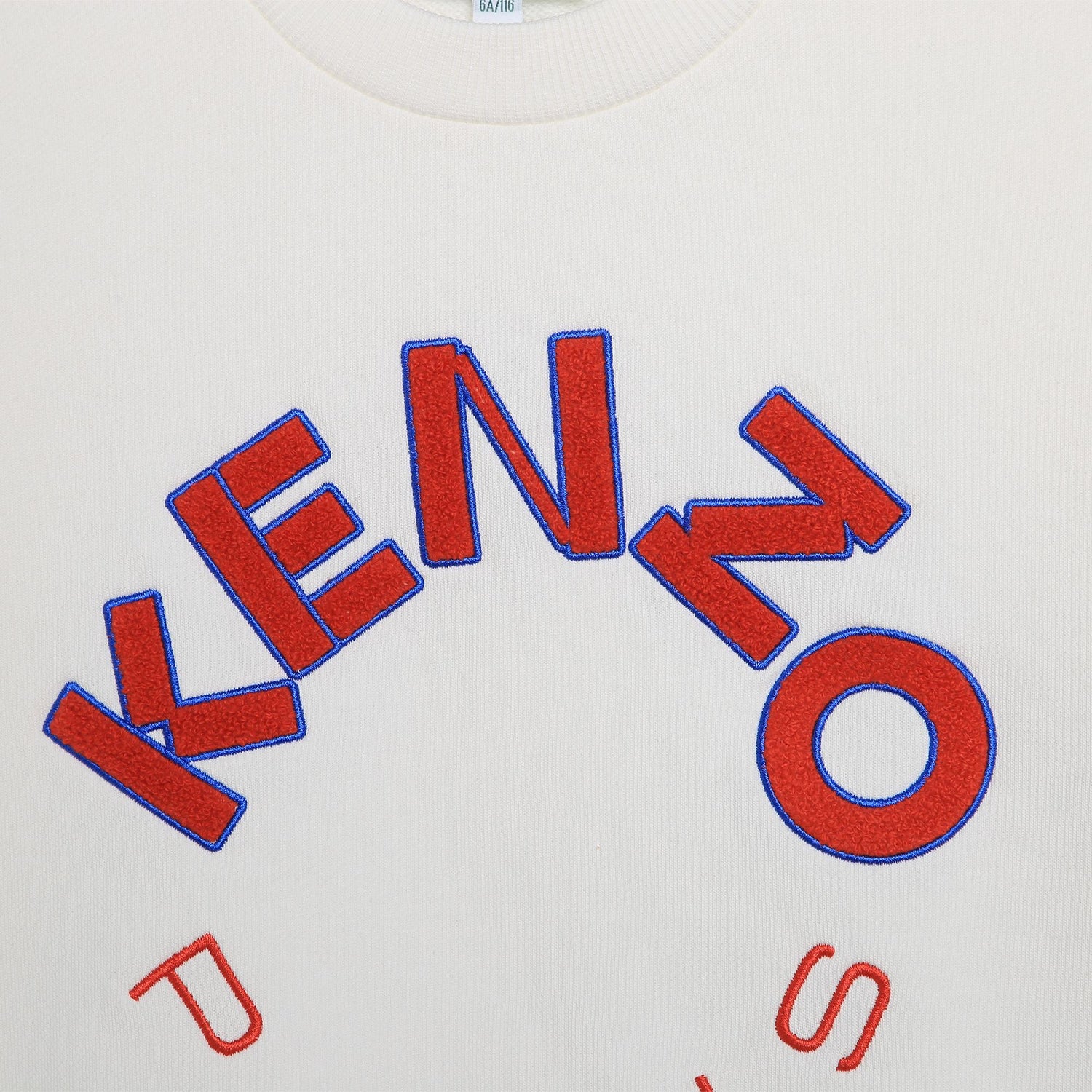 Kenzo Ivory Logo Sweatshirt