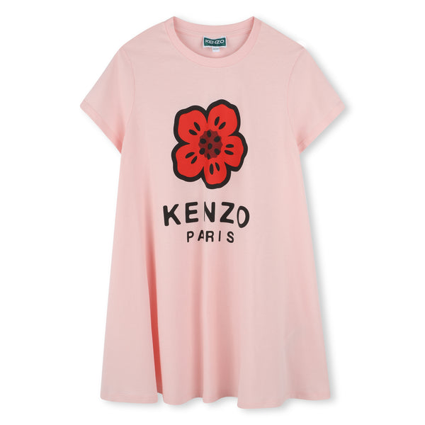 KENZOワンピース　花柄　フランス製　サイズ38 レトロ古着 80s～90s KENZO ケンゾー 花柄 フレアロング
