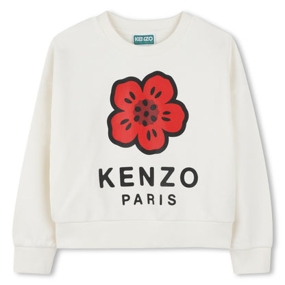 Kenzo Mini Me Flower Logo Sweatshirt