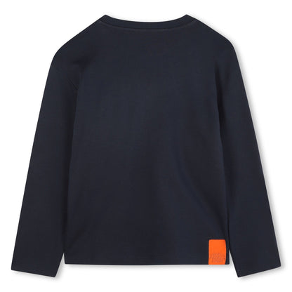 Kenzo Navy Long Sleeve T-shirt