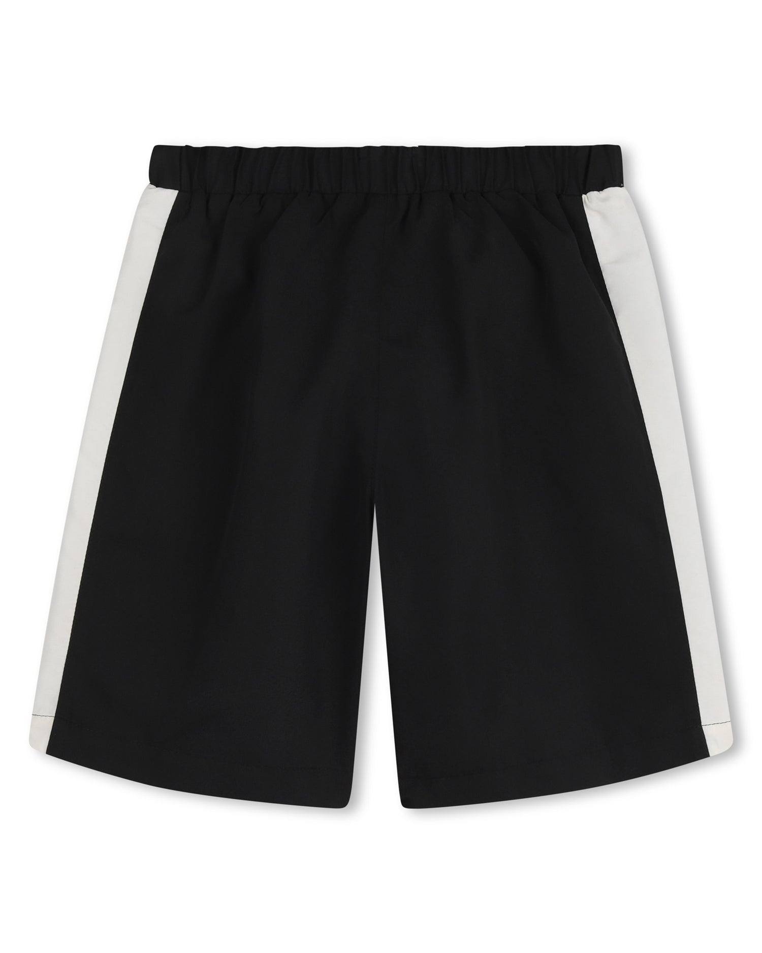 Kenzo Black Swim Short Rubber Label